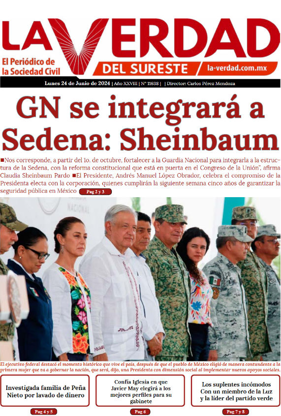 PERIÓDICO LA VERDAD DEL SURESTE